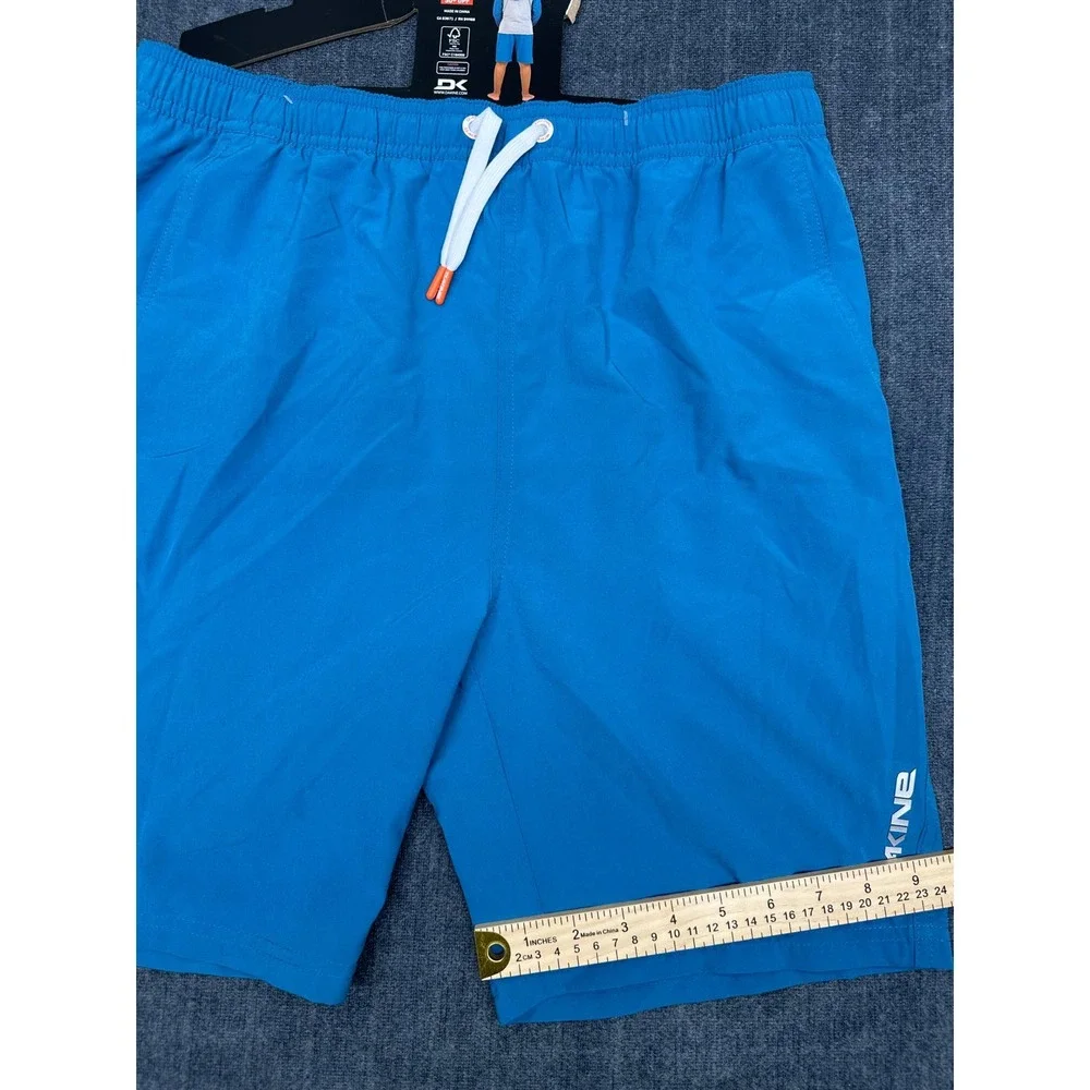 Dakine Kids Blue Swim Trunks XL 18/20‎ Quick Dry 30+ UPF Stretch Board Shorts